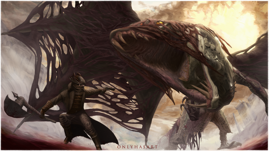 Fully detailed, extremely dynamic character painterly illustration
