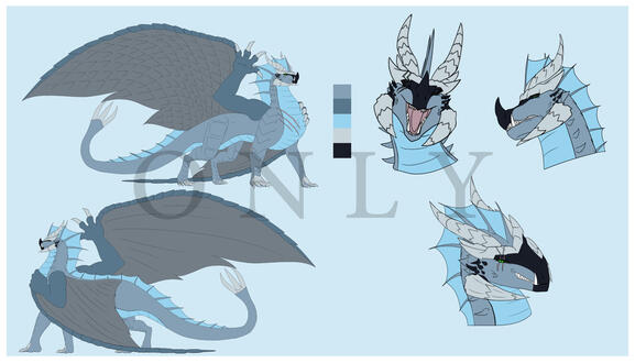 Ref sheet Reference sheet, always unshaded